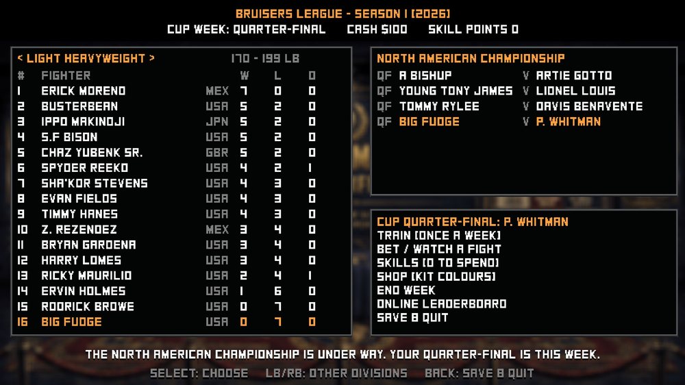 Round Changing Mod Bruisers: The Undercard | Bruisers 2D Boxing Mods